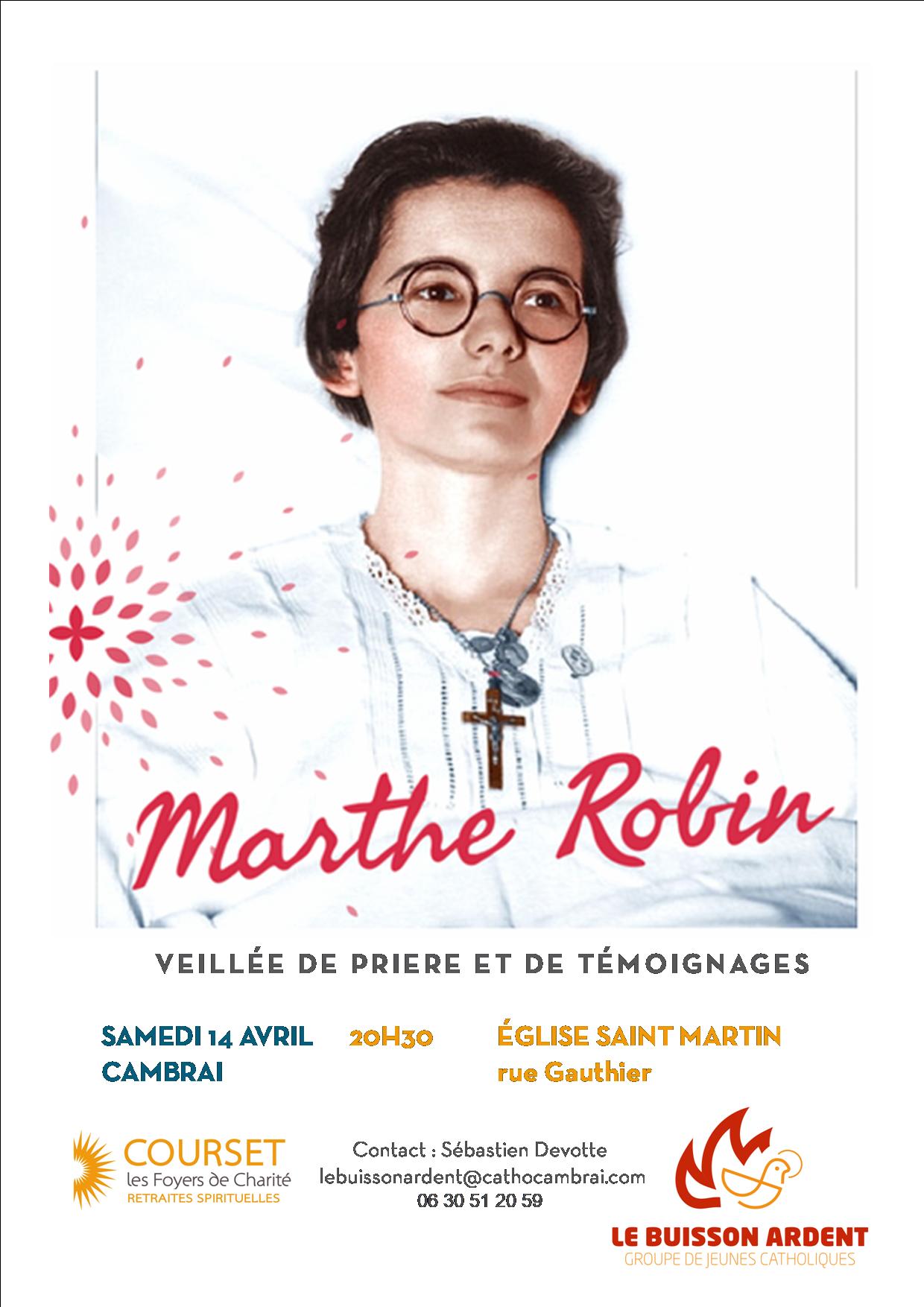 Veillée Marthe Robin à Cambrai